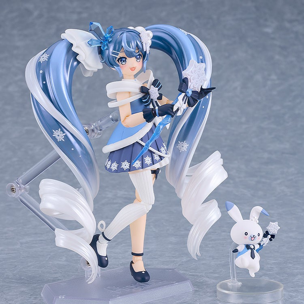 Figma 669 Hatsune Miku Snow Crystal Snow Ver. - Vocaloid | Good Smile Company Figure