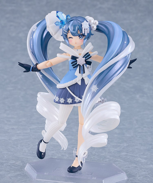Figma 669 Hatsune Miku Snow Crystal Snow Ver. - Vocaloid | Good Smile Company Figure