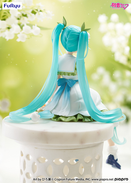 Hatsune Miku Lily of the Valley - Vocaloid Flower Fairy Noodle Stopper Figure | FuRyu Figure