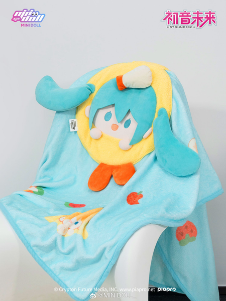 Chăn Hatsune Miku Plush Blanket - Vocaloid Super Yummy Series | Mini Doll Goods