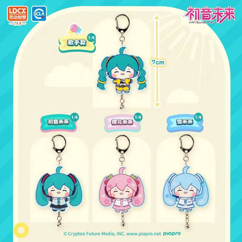 Móc Khóa Hatsune Miku Overjoyed Plushie Size M - Vocaloid | LDCX Figure