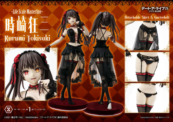 Life Scale Masterline LSDAL 01 Tokisaki Kurumi 1 1 - Date A Live | Prime 1 Studio Figure