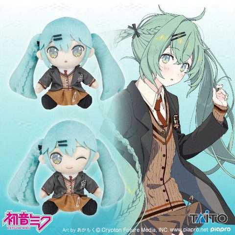 Nhồi Bông Hatsune Miku Fashion Series Preppy - Vocaloid | Taito Plushie