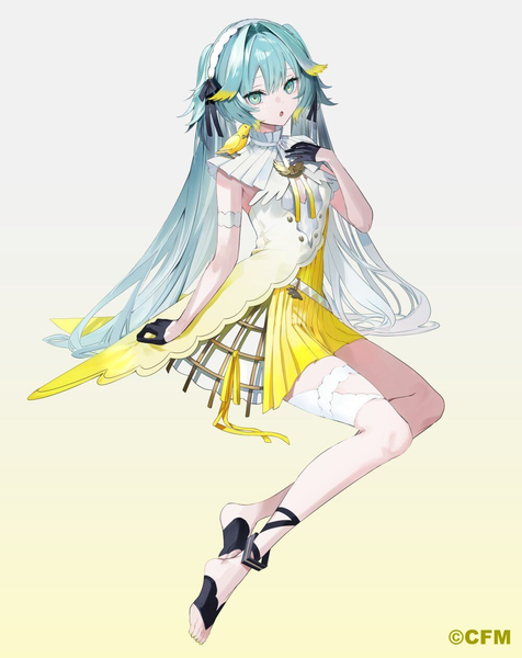 Hatsune Miku Canary Ver. - Piapro Characters Noodle Stopper Figure | FuRyu Figure