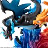 G.E.M. EX Series Mega Charizard X & Mega Charizard Y - Pokémon | MegaHouse Figure