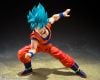 S.H.Figuarts Super Saiyan God Super Saiyan Son Goku Genkai wo Koeshi Aoki Chikara - Dragon Ball Super Dragon Ball Series | BANDAI SPIRITS figure