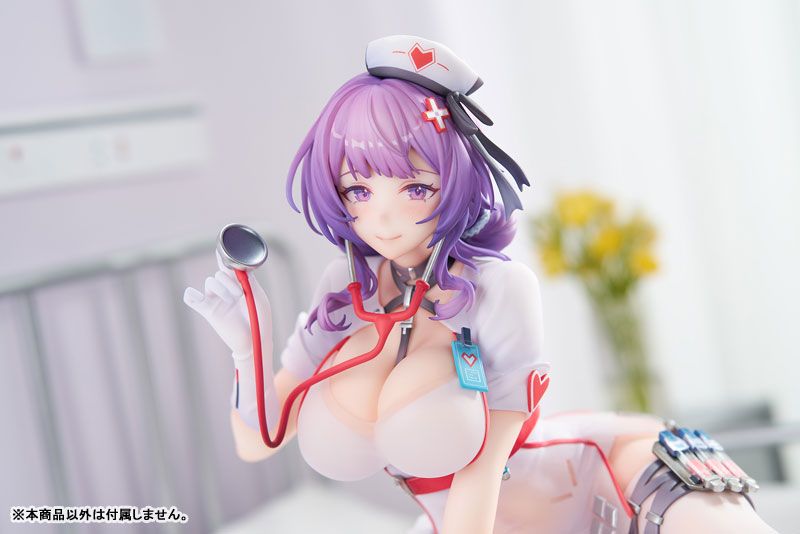 実写アクスタ5個 nurseチェキ3点 nurseリンラ4点 Snowbreak Enya Whisper Cure Nurse Costume Ver. 1/7