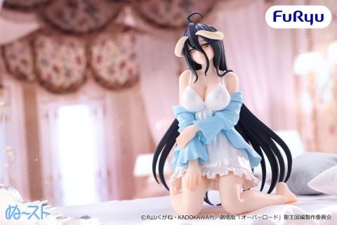 Albedo Pearl White Room Wear Ver. - Overlord Noodle Stopper | FuRyu Figure