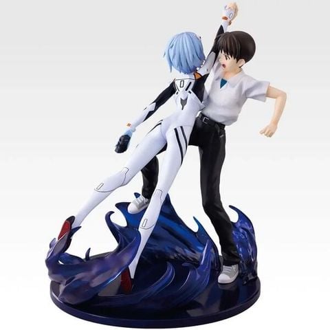 Ichiban Kuji Revible Moment Ayanami Rei Ikari Shinji A Prize - Evangelion Shin Gekijouban Ha | Bandai Spirits Figure