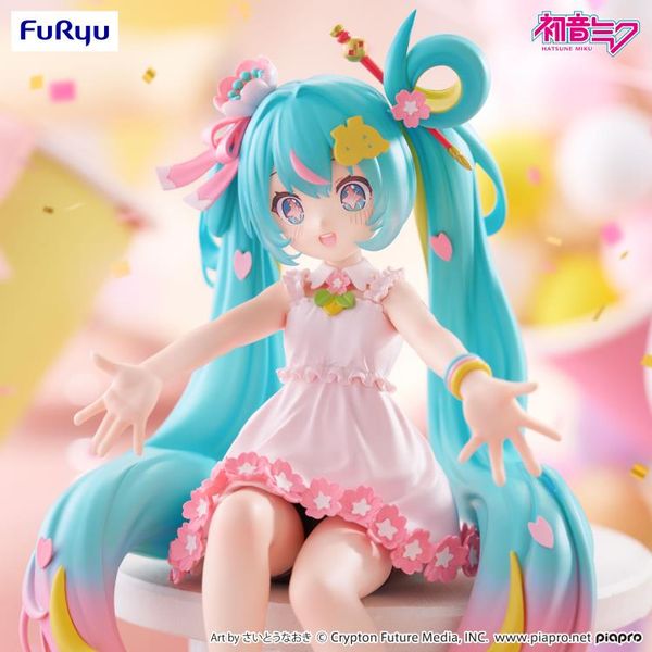 Hatsune Miku 10th Anniversary - Vocaloid Noodle Stopper Figure | FuRyu Figure