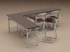 1/12 Accessory for Posable Figures Meeting Room Tables & Chairs 1/12 | Hasegawa Goods