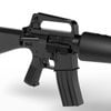 LittleArmory M16A1 Type 1/12 Plastic Model Girls' Frontline | Tomytec