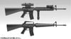 LittleArmory M16A1 Type 1/12 Plastic Model Girls' Frontline | Tomytec