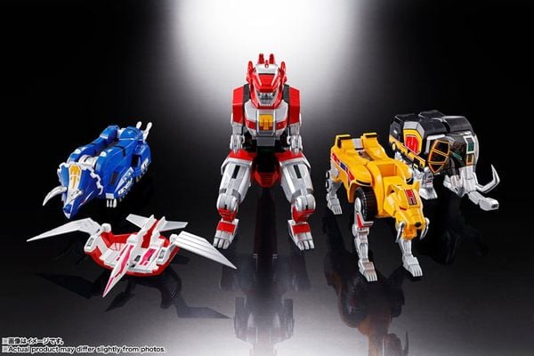 Soul of Chogokin Zyutei Daizyuzin GX-72 Daizyuzin & GX-78 Dragon Caesar Kyoryu Sentai Zyuranger | BANDAI SPIRITS Figure