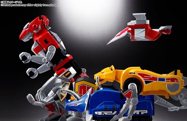 Soul of Chogokin Zyutei Daizyuzin GX-72 Daizyuzin & GX-78 Dragon Caesar Kyoryu Sentai Zyuranger | BANDAI SPIRITS Figure