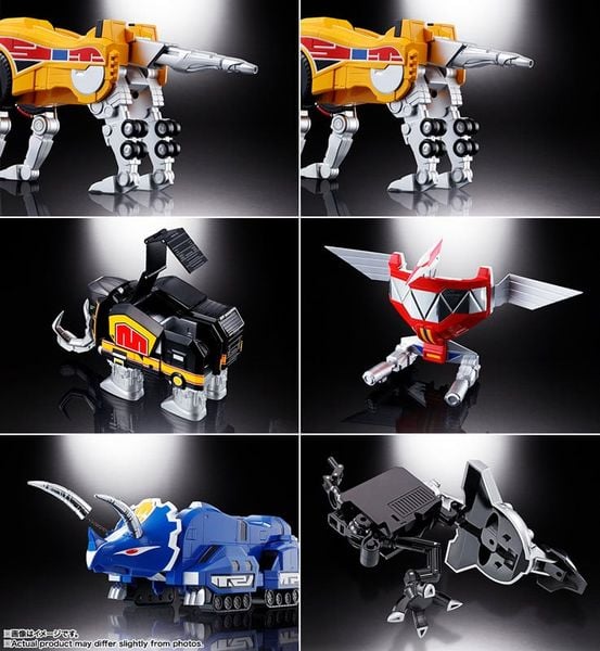Soul of Chogokin Zyutei Daizyuzin GX-72 Daizyuzin & GX-78 Dragon Caesar Kyoryu Sentai Zyuranger | BANDAI SPIRITS Figure