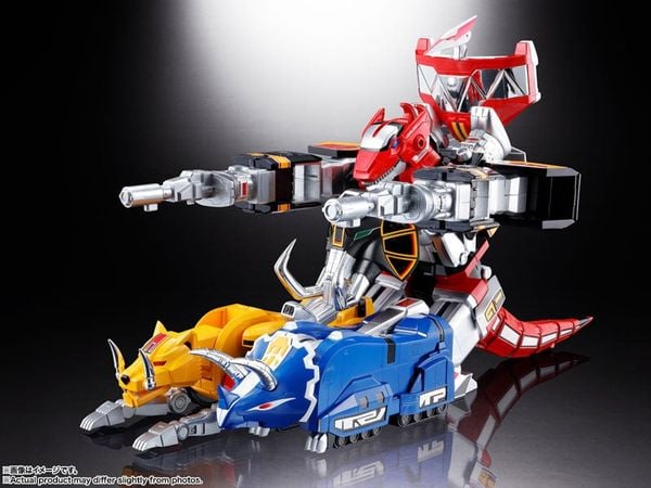 Soul of Chogokin Zyutei Daizyuzin GX-72 Daizyuzin & GX-78 Dragon Caesar Kyoryu Sentai Zyuranger | BANDAI SPIRITS Figure