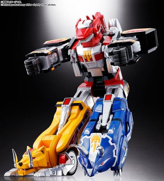 Soul of Chogokin Zyutei Daizyuzin GX-72 Daizyuzin & GX-78 Dragon Caesar Kyoryu Sentai Zyuranger | BANDAI SPIRITS Figure