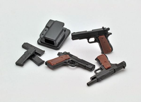 LittleArmory LA015 M1911A1 & Commander Type 1/12 - LittleArmory | Tomytec Plastic Model