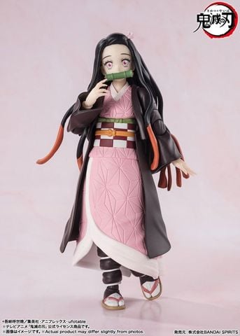 S.H.Figuarts Nezuko Kamado - Demon Slayer Demon Slayer Kimetsu no Yaiba | BANDAI SPIRITS Figure
