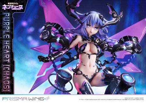 PRISMA WING Purple Heart Chaos 1/7 - Hyperdimension Neptunia | Prime 1 Studio Figure