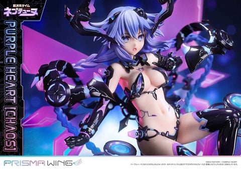 PRISMA WING Purple Heart Chaos 1/7 - Hyperdimension Neptunia | Prime 1 Studio Figure