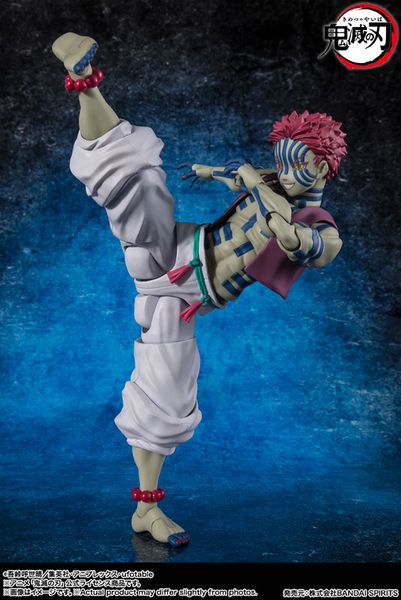 S.H.Figuarts Akaza Demon Slayer Kimetsu no Yaiba | BANDAI SPIRITS Figure