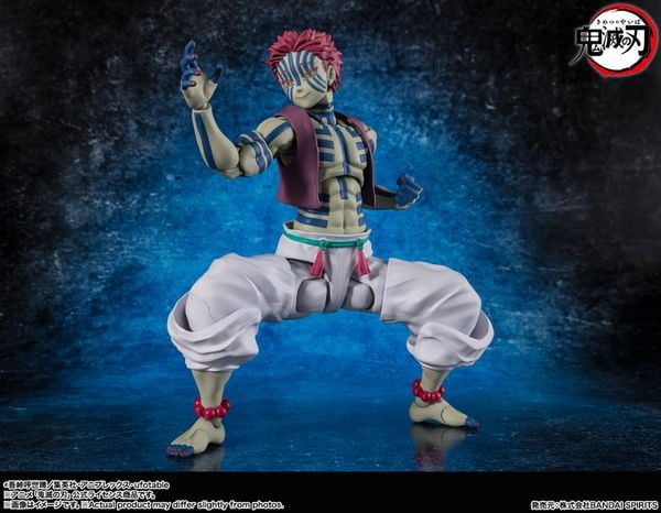 S.H.Figuarts Akaza Demon Slayer Kimetsu no Yaiba | BANDAI SPIRITS Figure