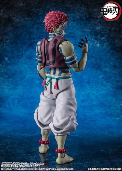 S.H.Figuarts Akaza Demon Slayer Kimetsu no Yaiba | BANDAI SPIRITS Figure