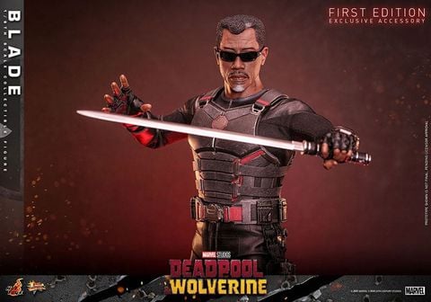 Movie Masterpiece Blade First Press Exclusive 1/6 - Deadpool & Wolverine | Hot Toys Figure