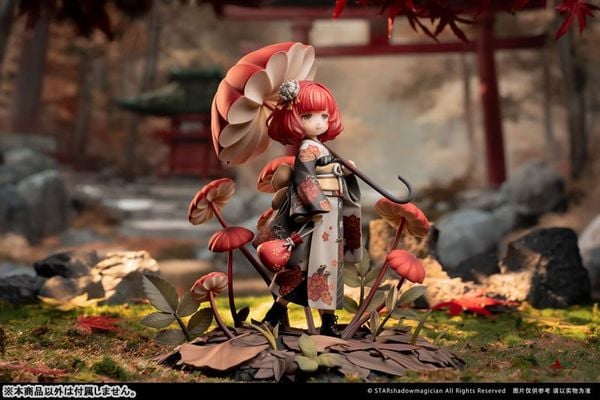 Mushroom Girls Series No.6 Marasmius Haematocephalus 1/1 - Mushroom Girls Series | Reverse Studio Figure