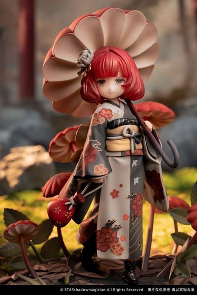 Mushroom Girls Series No.6 Marasmius Haematocephalus 1/1 - Mushroom Girls Series | Reverse Studio Figure