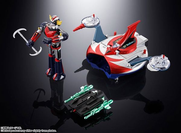 Chogokin DELUXE Grendizer & UFO Spazer - UFO Robot Grendizer | BANDAI SPIRITS Figure