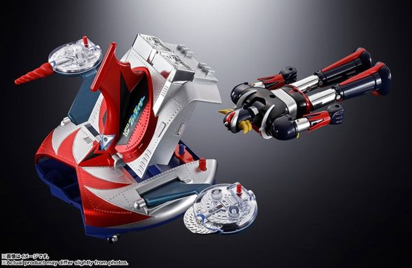 Chogokin DELUXE Grendizer & UFO Spazer - UFO Robot Grendizer | BANDAI SPIRITS Figure
