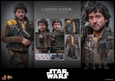Cassian Andor 1/6 - Star Wars Rogue One | Hot Toys Figure