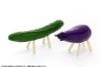 Shoryo Uma Cucumber & Eggplant 1/1 - Shoryo Uma | StudioSYUTO Plastic Model