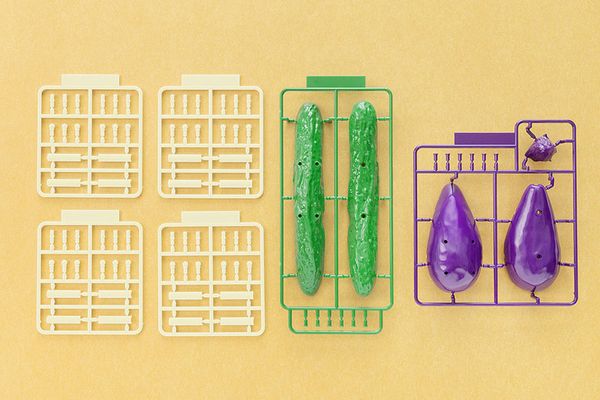 Shoryo Uma Cucumber & Eggplant 1/1 - Shoryo Uma | StudioSYUTO Plastic Model