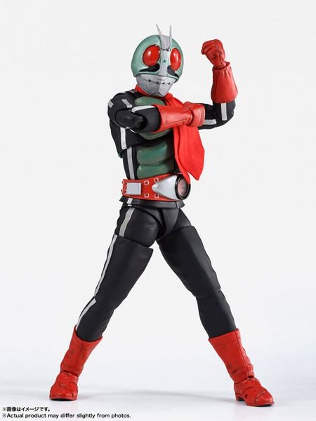 S.H.Figuarts Shinkocchou Seihou Kamen Rider 2 Eikou no Showa Rider Edition - Kamen Rider | BANDAI SPIRITS Figure