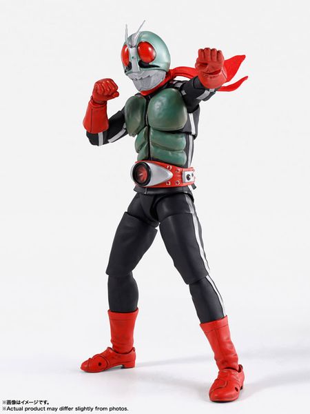 S.H.Figuarts Shinkocchou Seihou Kamen Rider 2 Eikou no Showa Rider Edition - Kamen Rider | BANDAI SPIRITS Figure