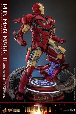 Iron Man Mark. 3 Armor Suit Up Version 1/6 - Iron Man | Hot Toys Figure