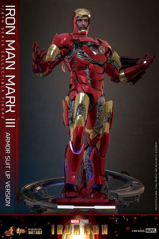 Iron Man Mark. 3 Armor Suit Up Version 1/6 - Iron Man | Hot Toys Figure