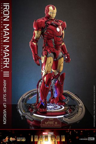 Iron Man Mark. 3 Armor Suit Up Version 1/6 - Iron Man | Hot Toys Figure