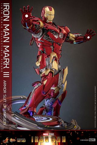 Iron Man Mark. 3 Armor Suit Up Version 1/6 - Iron Man | Hot Toys Figure