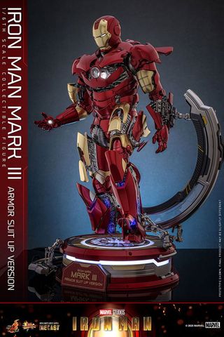 Iron Man Mark. 3 Armor Suit Up Version 1/6 - Iron Man | Hot Toys Figure
