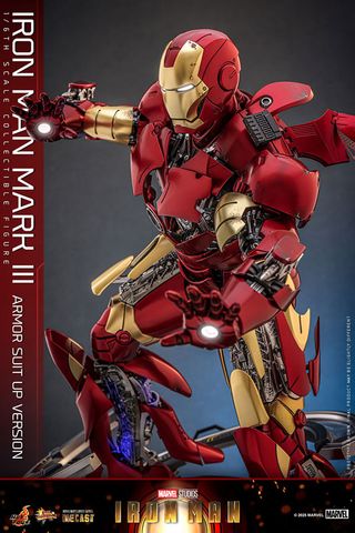 Iron Man Mark. 3 Armor Suit Up Version 1/6 - Iron Man | Hot Toys Figure