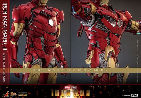 Iron Man Mark. 3 Armor Suit Up Version 1/6 - Iron Man | Hot Toys Figure