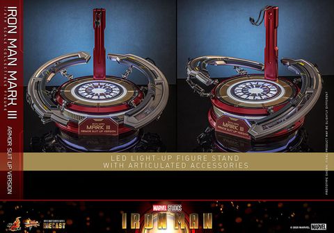 Iron Man Mark. 3 Armor Suit Up Version 1/6 - Iron Man | Hot Toys Figure