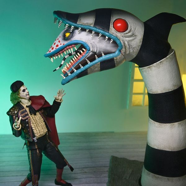 Matador Beetlejuice and Sandworm Ultimate 7 Inch 2PK - Beetlejuice Beetlejuice | Neca Action Figure