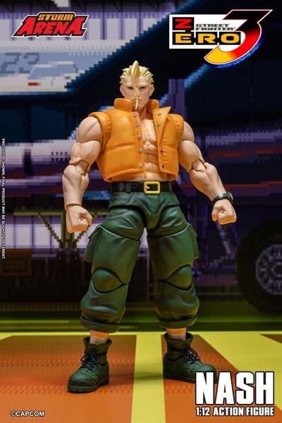 Storm Arena Nash Street Fighter Alpha 3 | Storm Collectibles Action Figure