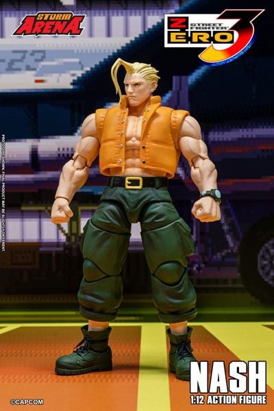Storm Arena Nash Street Fighter Alpha 3 | Storm Collectibles Action Figure